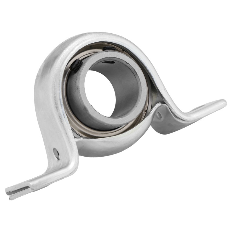 SBPP202-10 – Pressed Steel Pillow Block Ball Bearing Mounted Unit, Insert Bearing: SB202-10, Steel Housing: PP203