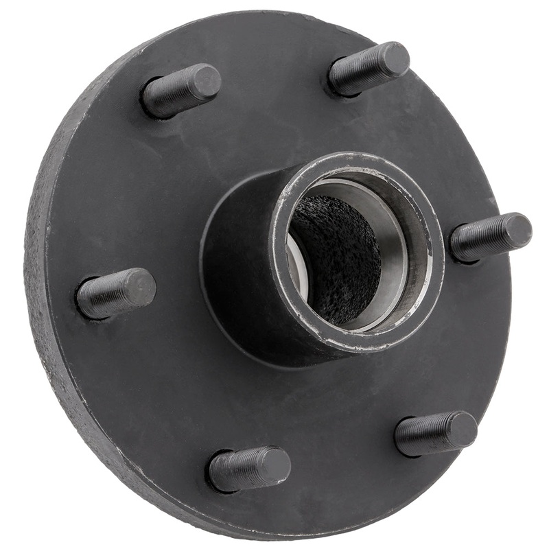 HUB 63555 – 6 on 5.5 Idler Hub – 3,500 lbs Trailer Axle (Spindle #84) – Races Installed: L44610 & L68111