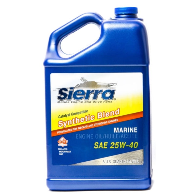 CATALYST OIL  25W40 5 QUART QTY4
