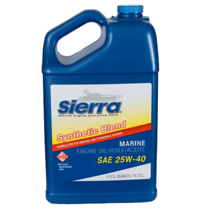 ENGINE OIL SAE 25W40 4.73L S-SYNT