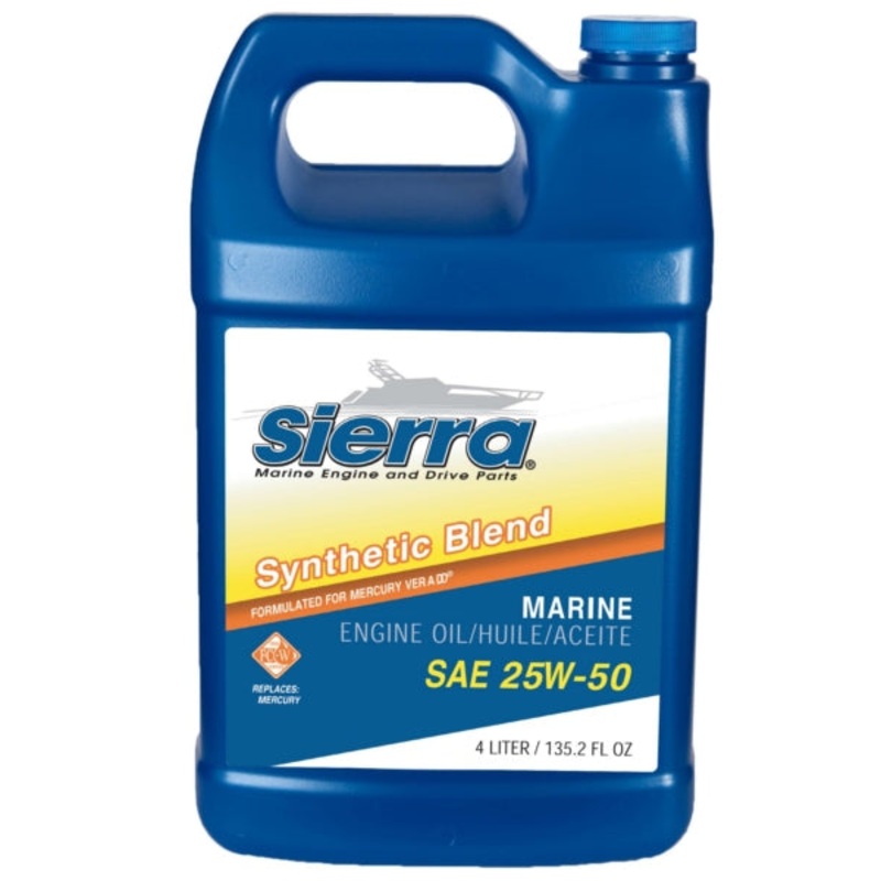ENGINE OIL SAE 25W50 4L S-SYNT SIERRA