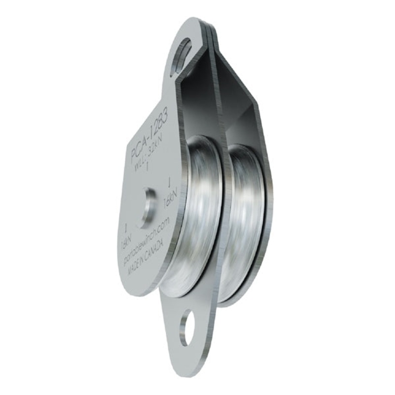 SNATCH BLOCK DOUBLE SWING SIDE SS 76MM