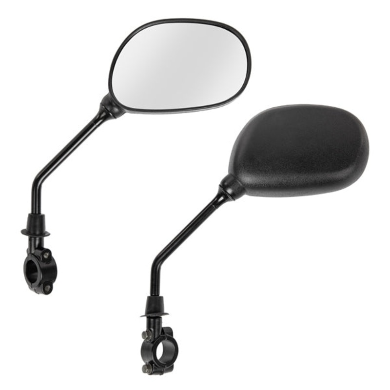 MIRROR OVAL W/CLAMP 7/8   QTY2