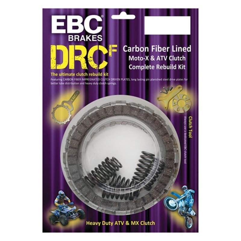 COMPLETE CLUTCH DRCF123 KAWA/SUZ EBC
