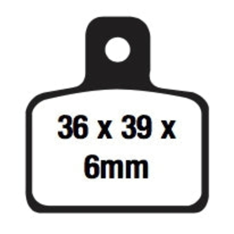 FA351X EBC BRAKE PAD FT