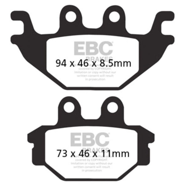 FA377V EBC BRAKE PAD LF/RG