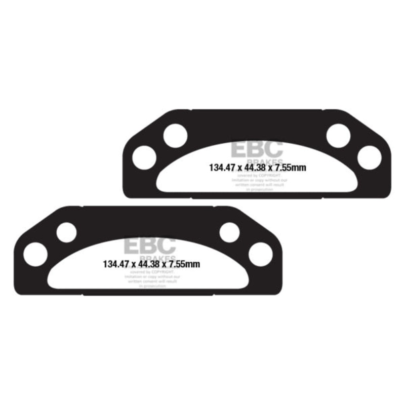 FA659X EBC BRAKE PADS/SHOES STD  REAR