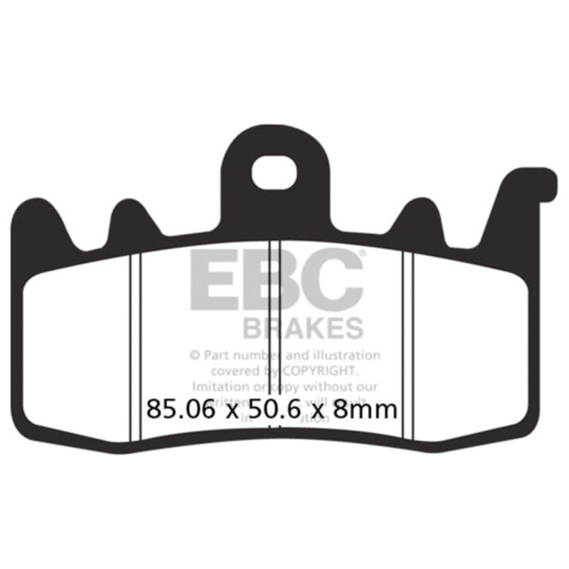 GPFAX630HH EBC BRAKE PAD LF/RG