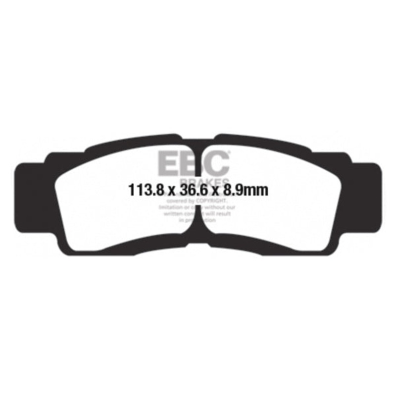 SXR676HH EBC BRAKE PAD LF/RG