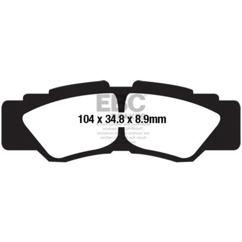 SXR677HH BRAKE PAD EBC