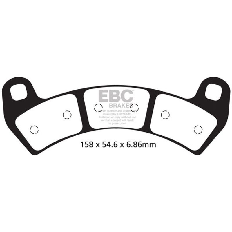 SXR680HH BRAKE PAD EBC
