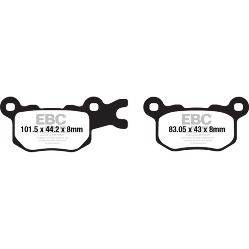SXR684HH BRAKE PAD EBC