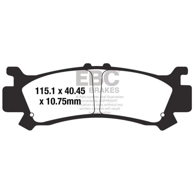 SXR702HH EBC BRAKE PAD RG