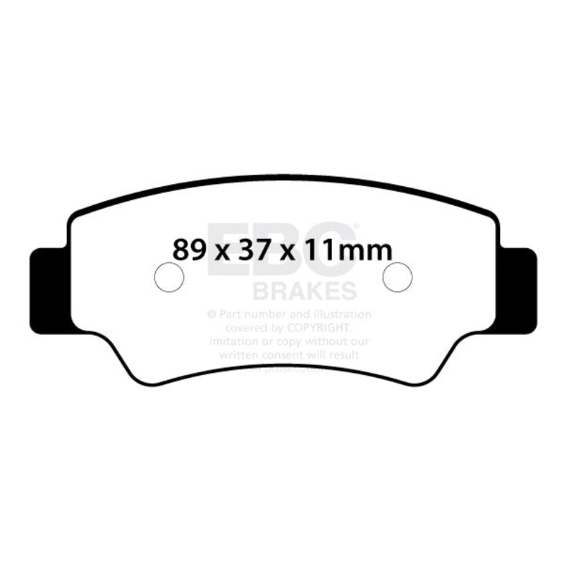 SXR747HH BRAKE PAD EBC