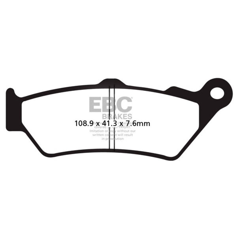 EPFA209/2HH EBC BRAKE PAD FT/LF HON