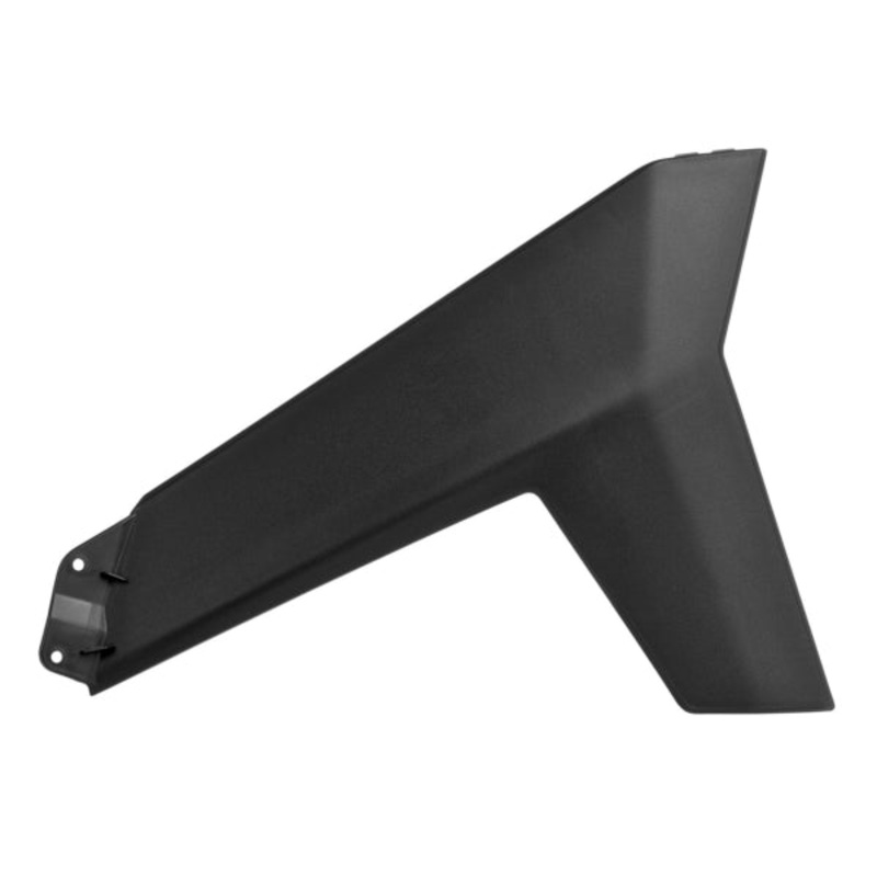 LOWER RADIATOR SCOOPS GAS BK