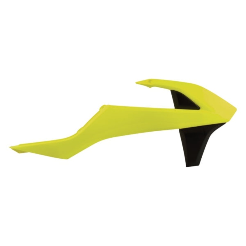 RADIATOR SCOOP YE KTM POLISPORT