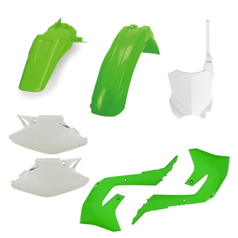 COMPLETE KIT MX OEM COLOR KAWA POLISPORT