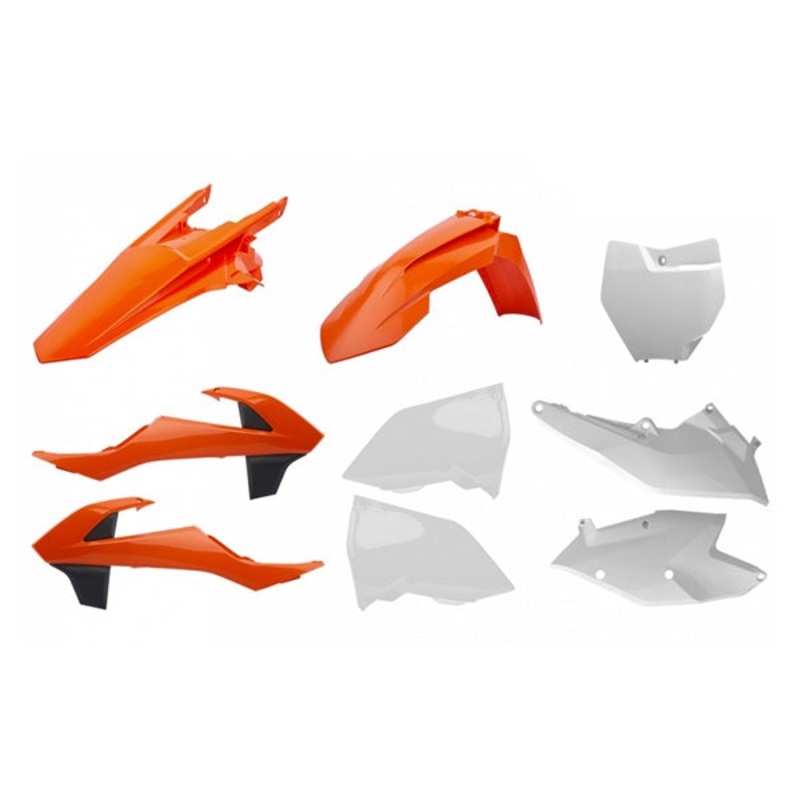 MX COMPLETE KIT OG/BK KTM POLISPORT