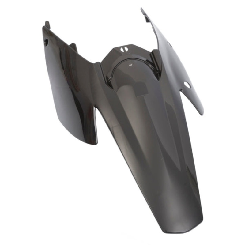 RR FENDER W/SIDE PANEL BK KTM POLISPORT