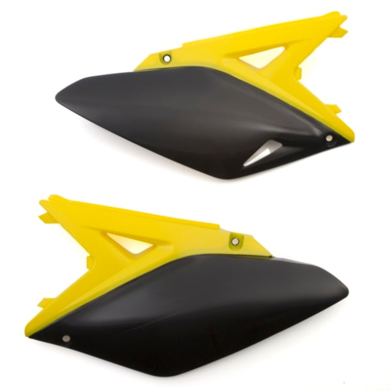 SIDE PANEL BK/YE POLISPORT