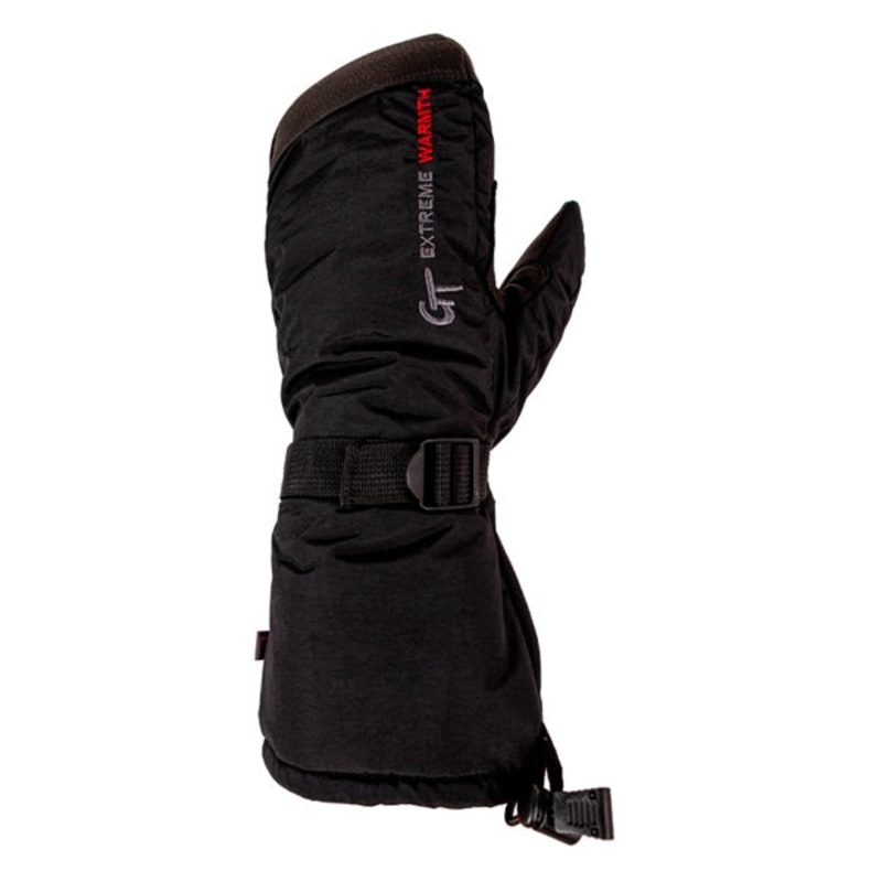 MITTENS DEER SKIN BK L