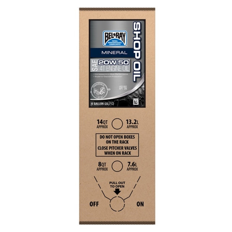 SHOP OIL 20W-50 6G