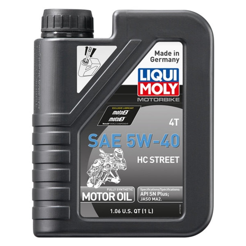 OIL 4T SAE 5W40 HC STR SYNT 1L LIQUI