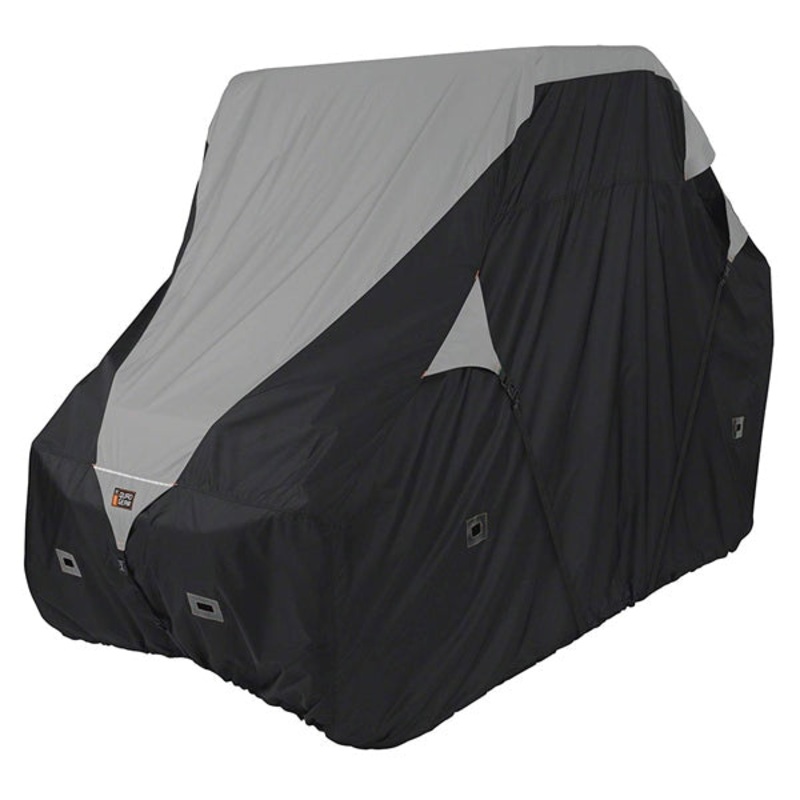 COVER DLX UTV 113X60X70 BK/GY