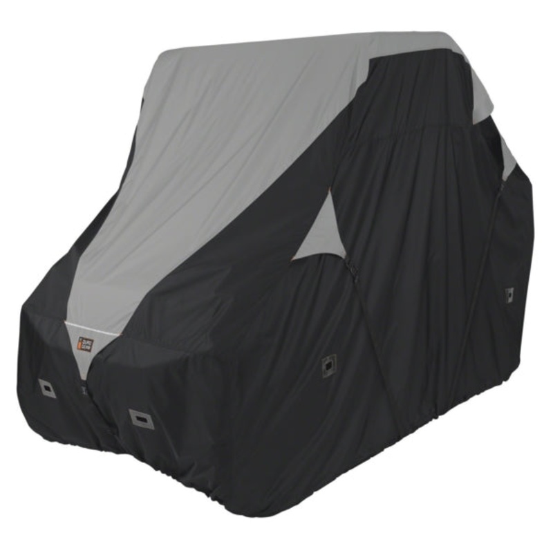 COVER DLX UTV 150X66X75 BK/GY