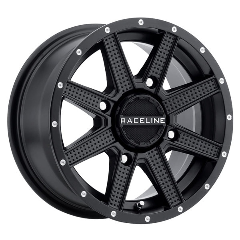 14X7 4/110 A928B-HOSTAGE BK MAT WHEEL