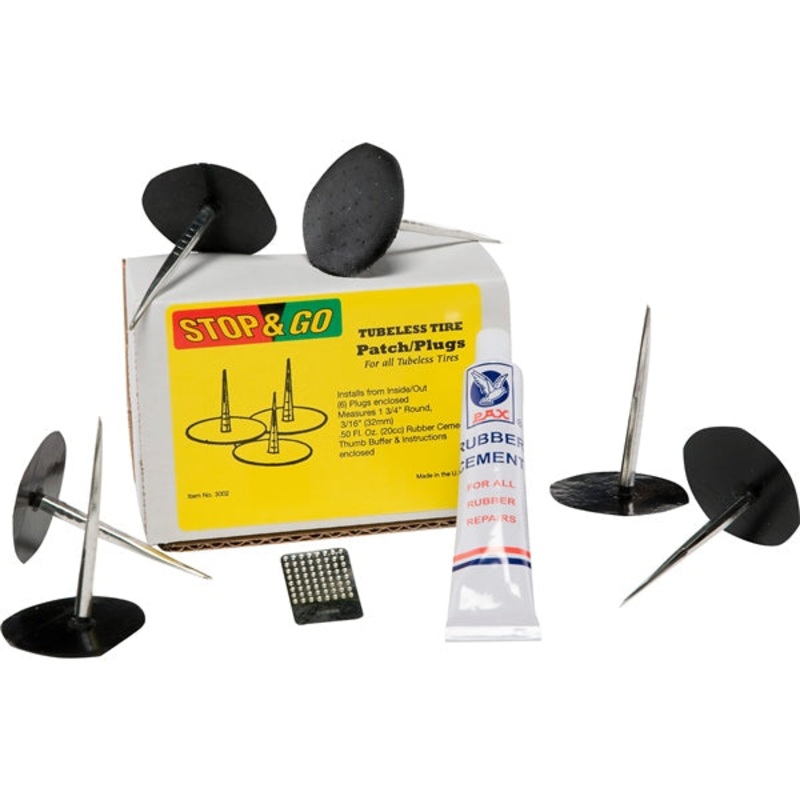 PATCH/PLUG REPAIR PLUGS (6) W/CEMENT