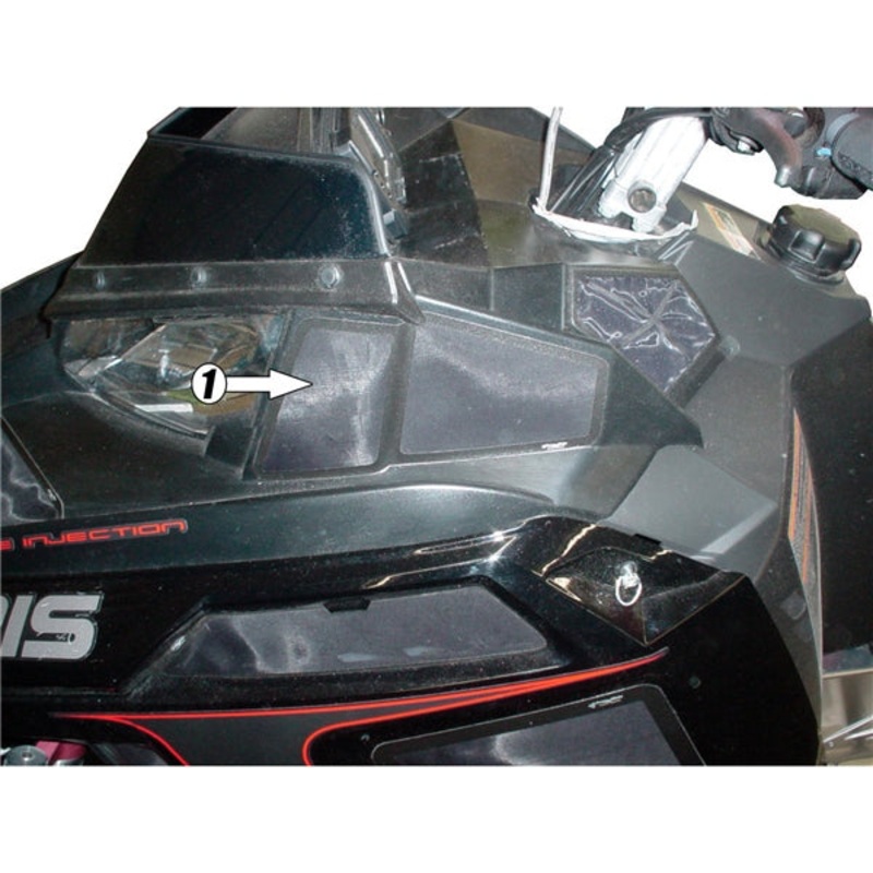 RUSH HEADLIGHT VENT KIT QTY2 POL