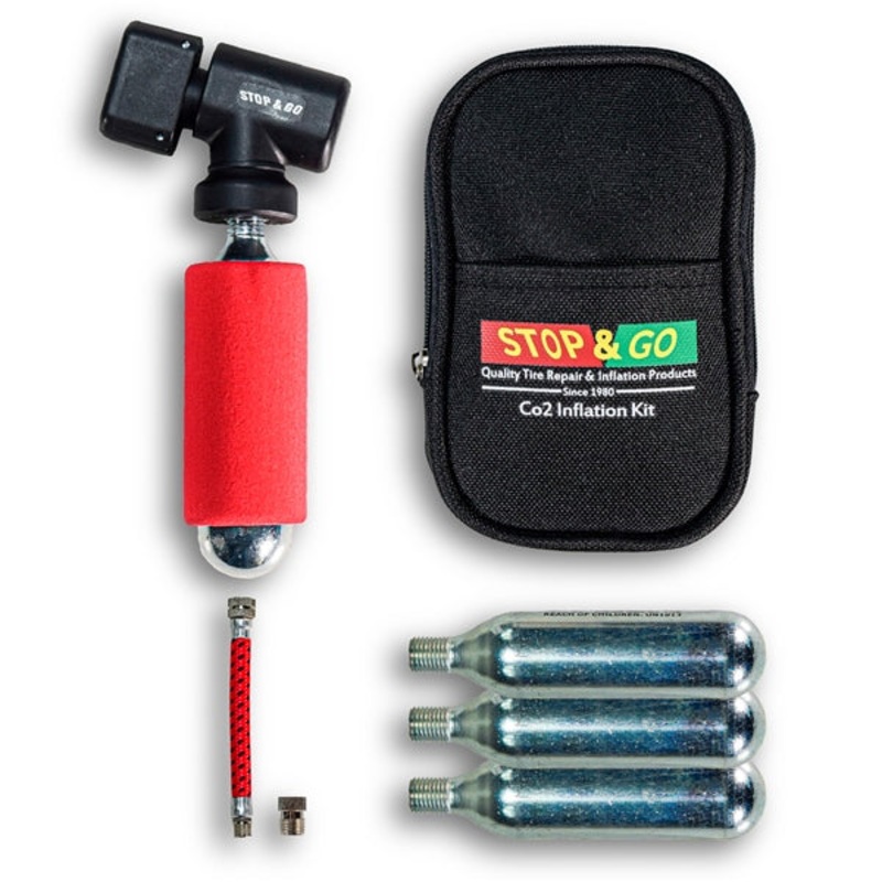 TIRE INFLATION KIT W/4 CO2 CARTRIDGE