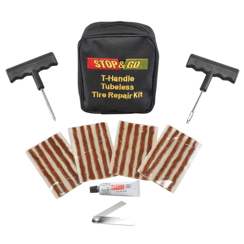 TIRE REPAIR KIT TUBELESS T-HANDLE