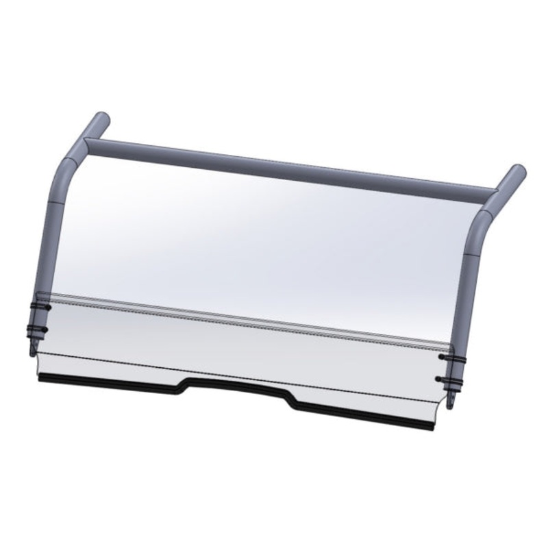 WINDSHIELD FT SHORT FIX YAM GP
