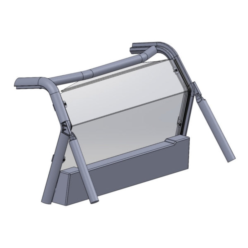 WINDSHIELD RR C-AM HC