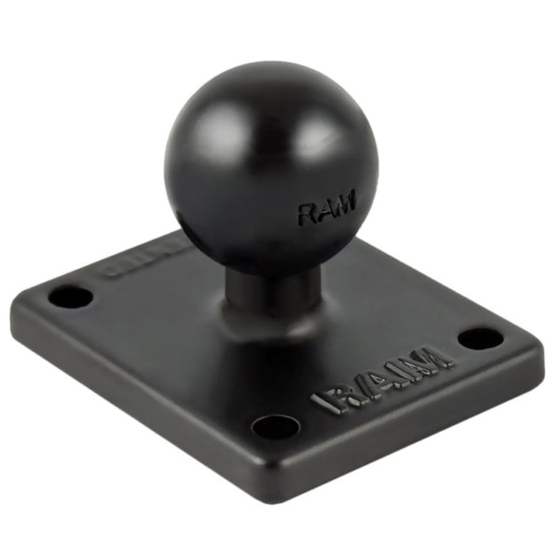 BASE SQUARE 2X1.7 BK RAMMOUNT