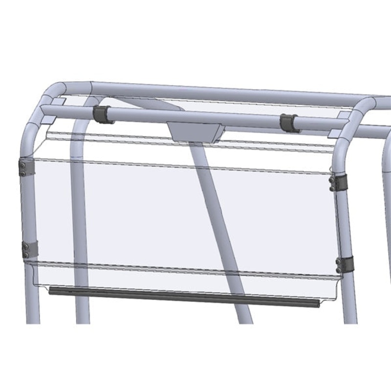 WINDSHIELD RR TEXTRON DIRECTION2