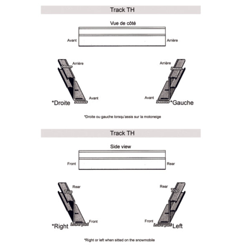 TRACKS PHAZER&TH YAM QTY2 SEAT JACK
