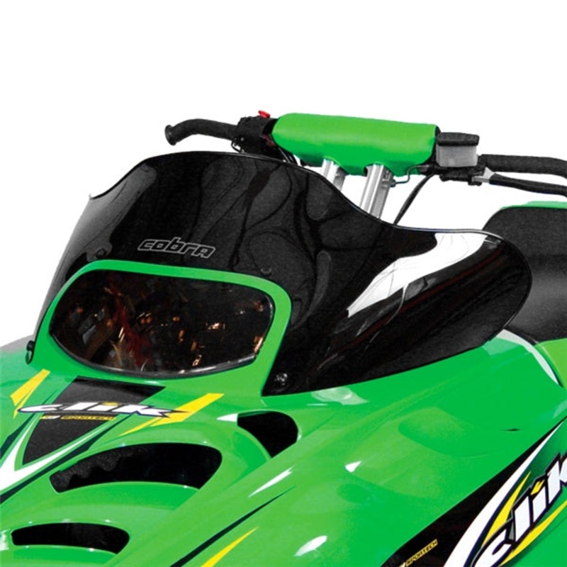 WINDSHIELD LOW 10.25 BK A/C POWERMADD