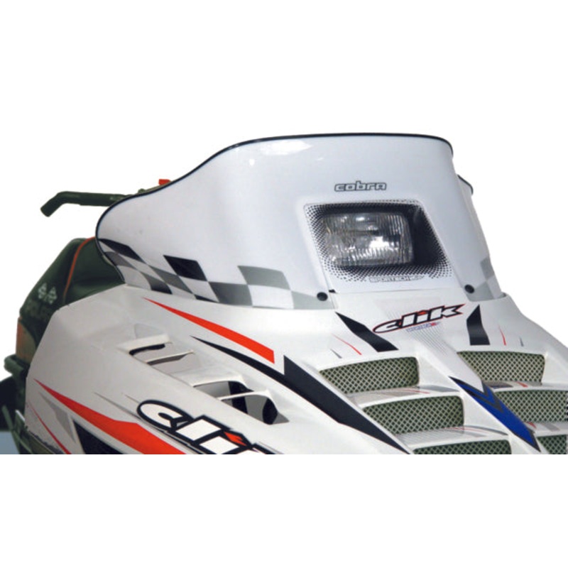 WINDSHIELD LOW 11.5 WH W/BK CHECK POL