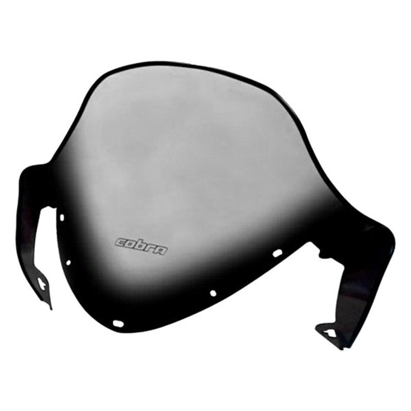 WINDSHIELD TALL 15 CLR W/BK FADE POL