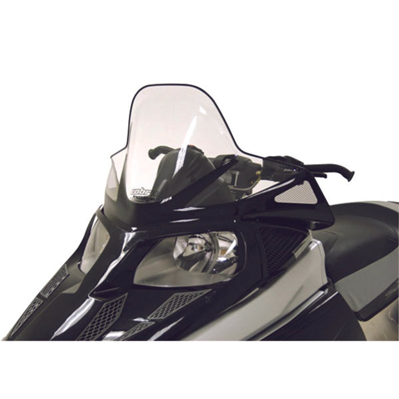 WINDSHIELD TALL 16.5 CLR W/BK A/C