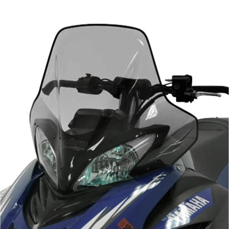 WINDSHIELD TALL 18.5 CLR BK YAM