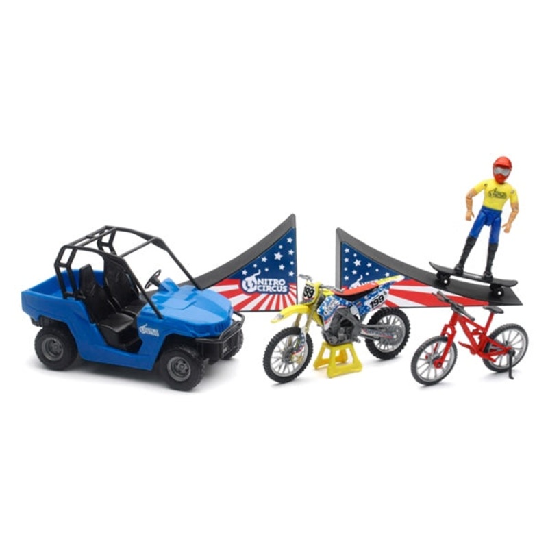 SCALE MODEL 1:18 NITRO CIRCUS PLAYSET
