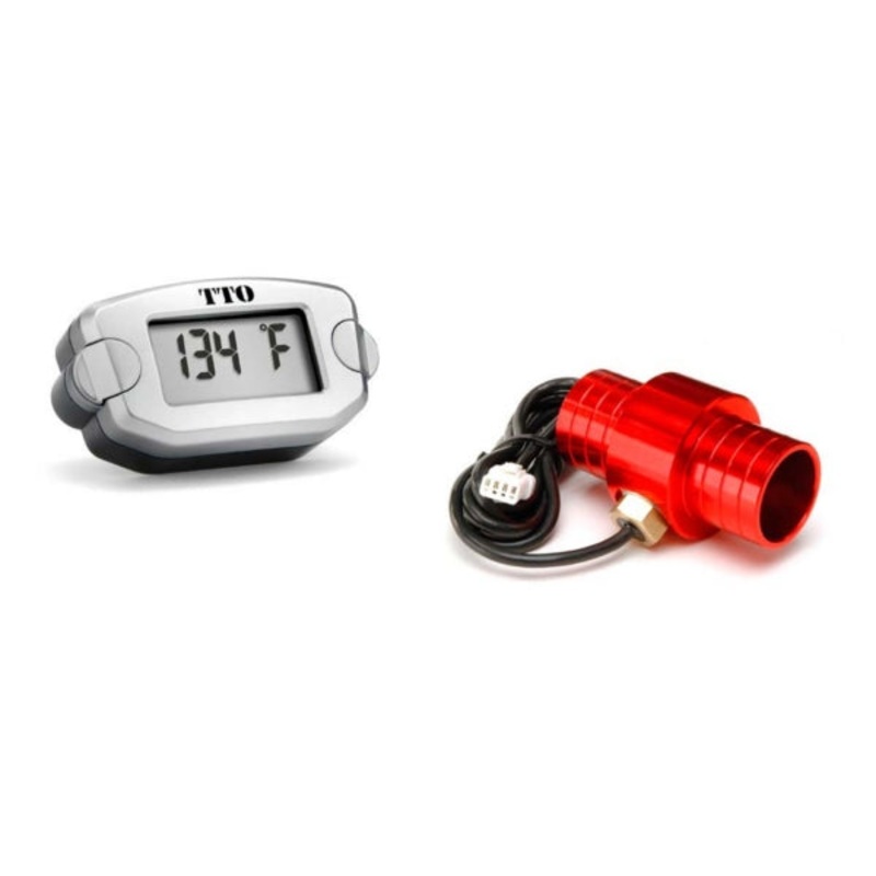 RADIATOR OIL HOSE TEMPERATURE METER 25MM