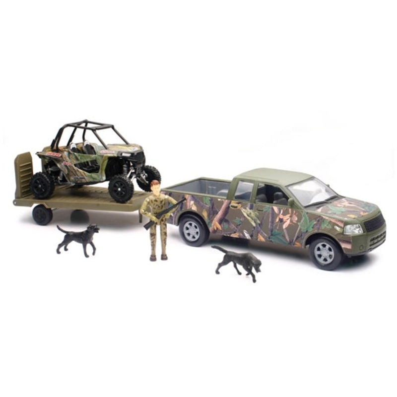 SCARE MODEL PICK UP TRUCK W/RZR