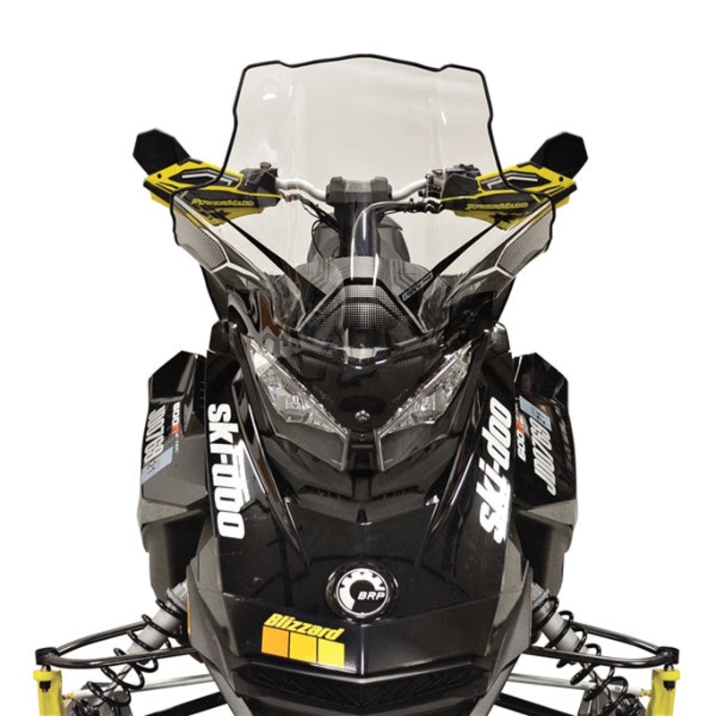 WINDSHIELD MID 20 CLR W/BK FADE SKIDOO
