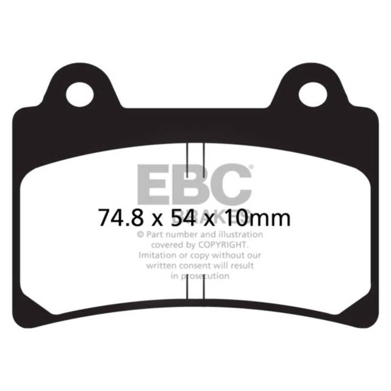 FA123V EBC BRAKE PAD FT
